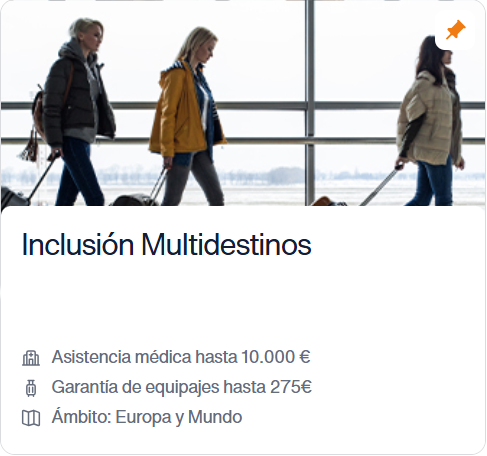 Seguro Viaje Incluido Resumen Comercial